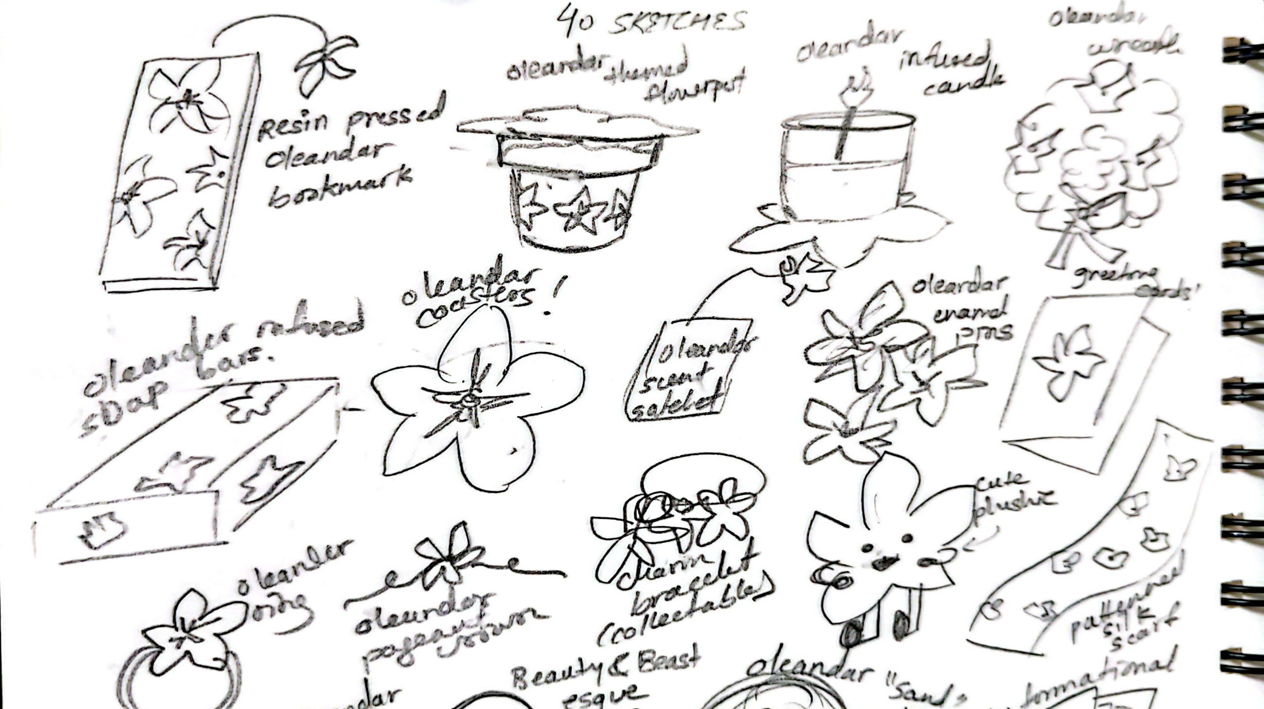 First sketches